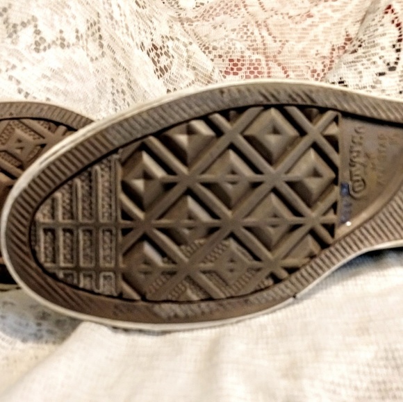 Converse High Tops, Men's Sz 10, Women Sz 12 - Picture 3 of 5